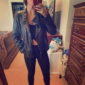 Michael Korda Leather Jacket